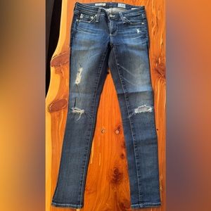 Adriano Goldschmied Super Skinny Ankle Jeans Size 24R